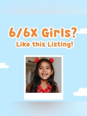 6/6X Girls— Like this listing to see more of this size!